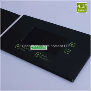 Super Slim 4.3 Inch LCD Video Brochure/Video Business Card/Ultrathin Video Card thumbnail-1