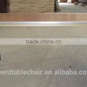 Multifunctional Outdoor and Indoor Wooden Dining 200cm Folding Table thumbnail-5