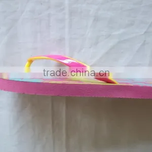 Colorful Printed Flip Flop Sandals thumbnail-2
