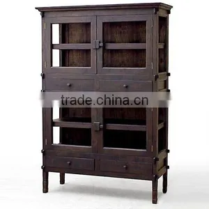 LAURENT WITH GLASS CABINET thumbnail-1