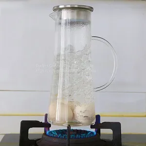 Water Bottle Wholesale Glass Bottle Wholesale Water Jug Glass Decanter Glass Bottle for Kitchen Resturant and Hotel thumbnail-3