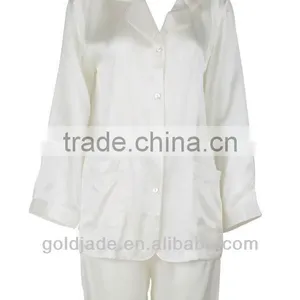 100% Silk Pajamas for Women Fabric for Pajamas Women Pajamas thumbnail-1