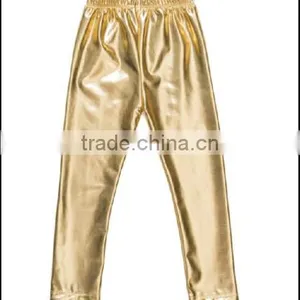 Hot Sales Baby Clothing Baby Leggings Boutique Baby Leather Trousers Kids Long Pants thumbnail-3