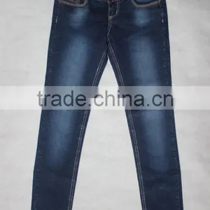 GZY Blank Denim Jeans Wholesale Jeans Mixed Styles Stocklots thumbnail-3