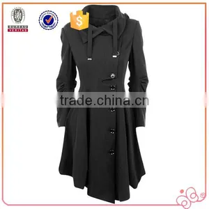 2016 Cuostm Factory Middle East Fleece One-piece Dress Ladies Long Coats thumbnail-1
