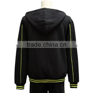 Hot Selling Promotion Cheap Bulk Wholesale Men Fleece Hoody Tracksuit Sportswear Sets Pullover Custom Logo thumbnail-2