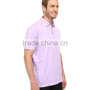 Custom Cheap Branded Mens Bright Colored Polo T-shirt Wholesale thumbnail-4