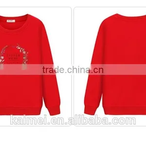 Latest Design High Quality Enjoy a Good Popularity Plain Women Sweatshirt CVC(60/40) thumbnail-4