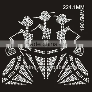Elegant Ladies Fashion Hot-fix Stone Pattern thumbnail-1