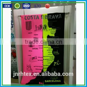 China Factory Soft Quality Custom Print Microfiber Fabric Beach Towel thumbnail-6