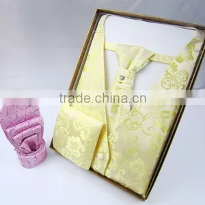 Custom Made 100% Polyester Waistcoat for Men Design thumbnail-2