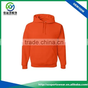 Top Quality Cotton Spandex Custom Pullover Sports Hoodie For Man thumbnail-1