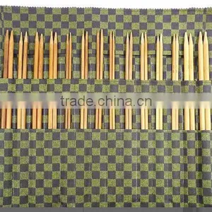 Double Pointed Smooth Bamboo Charcoal Stick Needle Sweater Knitted Needle thumbnail-3