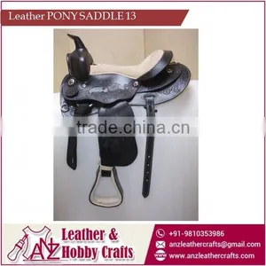 Leather Saddle thumbnail-1