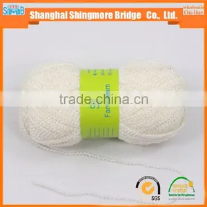 Online Shopping Knitted Yarn China Supplier Cheapest Price Wholesale Dyed Spun Polyester Ripple Yarn Hand Knitting Scarf Yarn thumbnail-1