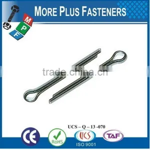 Made In Taiwan Inch Split Cotter Stainless Steel Cotter Pin Split Cotter Pin thumbnail-1