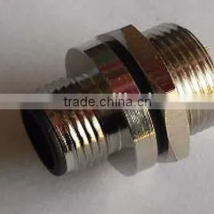 M12 Male Panel Solder Type Rear Mounting Waterproof Connector thumbnail-1