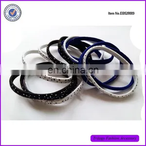Fashion Flat Custom Logo Hair Elastic Band For Promotion thumbnail-1