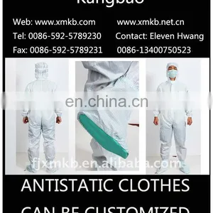 ESD Overcoats White Uniform Antistatic Apparel thumbnail-5