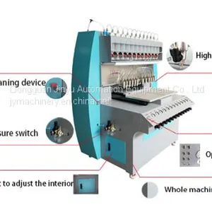 Dongguan 12 Color PVC Zipper Dispensing Making Machine thumbnail-2