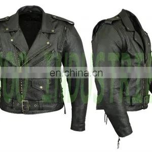 Leather Motorbike Racing Jacket,Racing Leather Jacket,Biker Leather Jacket thumbnail-1