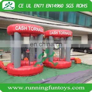 Promotion Inflatable Grab Money Machine, Inflatable Cash Cube , Inflatable Money Booth for Car Exhibition thumbnail-6