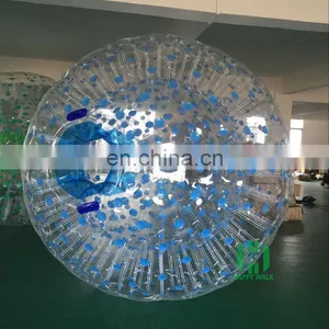 HI 2m Competitive 0.8mm Pvc Small Soccer Zorb Ball Plastic Zorb Balls for Sale thumbnail-1