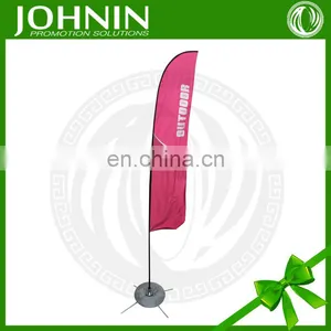 Promotional Advertising Custom Fabric Knitted Polyester Feather Flag thumbnail-3