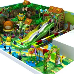HLB-I17085 Kids Fitness Play Structure China Commercial Playground thumbnail-3