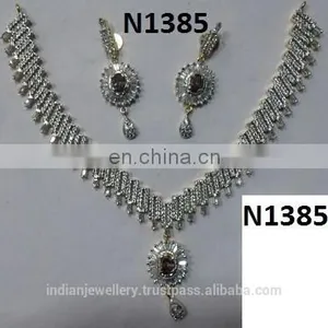 Cubic Zirconia Jewelry Set Exporter, ad Jewellery Set Manufacturer thumbnail-2