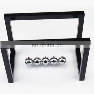 Newton Cradle Plastic Base With Color Box Package thumbnail-5