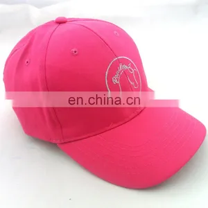 Girls' Baseball Hat Chambray and Polka Dot Groupshot Cap thumbnail-6