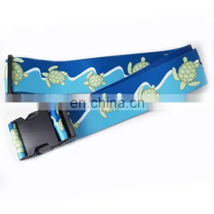 200cm Length Adjustable Travel Suitcase Polyester Luggage Belt With Plastic Buckle thumbnail-6
