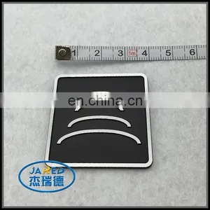 Metal Logo Badge Metal Plates Brand Logos for Handbag Car Logo Metal Badge thumbnail-3