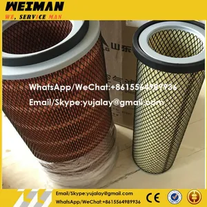 SDLG Wheel Loader Spare Parts 4110000991027 Air Filter Insert XCMG LONKING ZF WEICHAI Engine Cummins for Sale thumbnail-3