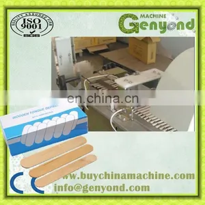 Top Quality Medical Tongue Depressor Processing Machine / Wood Processing Equipment thumbnail-5