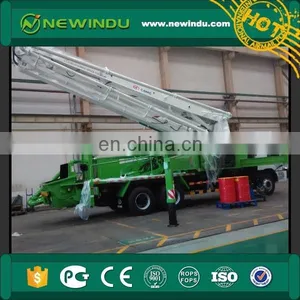 Used Zoomlion 52m Mobile Concrete Mixer Truck Mounted Pumps 52X-6RZ With Trucks in Japan thumbnail-5