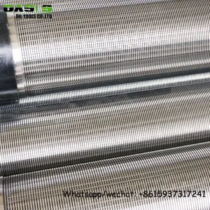 Stainless Steel Water Well Drilling Wire Wrapped Rod Based Wedge Wire Screens thumbnail-3