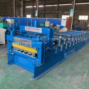 Roof Use Double Layer Steel Roof Sheet Roll Forming Machine Manufacturer thumbnail-3