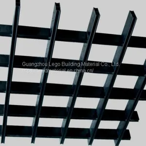 Beautiful And Multifunction Ceiling Aluminium grille ceiling thumbnail-1