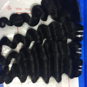 KHH 10a Grade Cheap 100% Brazilian Human Hair Extension, Raw Hair Human Virgin Hair Bundle Vendors, Real Remy Natural Hair Extension thumbnail-4