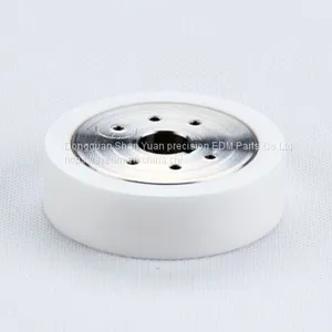 S415 Sodick Ceramic Feed Roller B WEDM-LS Wire Cutting Machine Wear Parts thumbnail-3