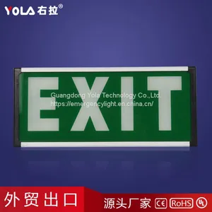 Fire Emergency LED Exit Sign Lamps Emergency Lighting Symbols thumbnail-4