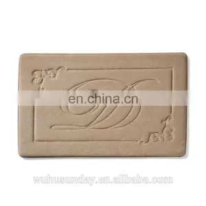 2017 New Polyester Anti-slip Memory Foam Bath Mat thumbnail-4