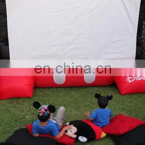 2020 Best Selling Home Blow Up Theater Screen Backyard Inflatable Movie Projector Screen for USA thumbnail-4