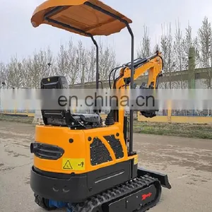 Incredible Mini Excavator and Attachments Free Shipping for Sale thumbnail-4