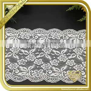 Wholesale Elastic Tissu en Dentelle Guipure French Lace Trim FLL-048 thumbnail-1