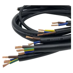 BV Bvr Hook up Wire PVC Flexible Sheathed Flat Electrical Cable Wire thumbnail-3