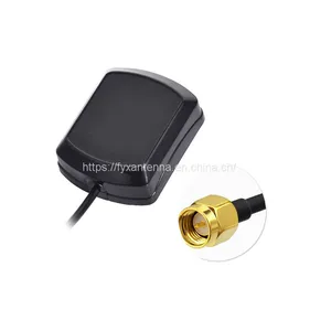 Active GPS GLONASS Antenna Tracking Ceramic Patch Magnetic Base Chip Receiver thumbnail-3