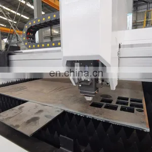 3015 Fiber Laser Metal Cutting Machine 1000w Raycus Laser Power thumbnail-3